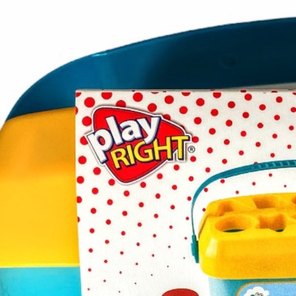 NIB Play Right Baby Block Sorter 16 Block Set - Picture 9 of 11